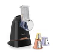 Moulinex Râpe électrique et spiraliseur Fresh Express Twist DK8638 Plastique noir