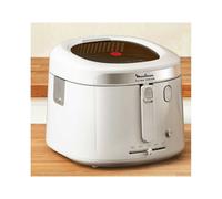 Moulinex Filtra Vision, Friteuse, Grande fenêtre pour garder un oeil sur la cuisson, Capacité familiale, Nettoyage facile, AF2541E0, Extérieur en Plastique Blanc