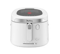 Moulinex Filtra Vision, Friteuse, Grande fenêtre pour garder un oeil sur la cuisson, Capacité familiale, Nettoyage facile, AF2541E0, Extérieur en Plastique Blanc