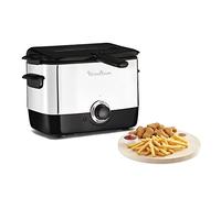 Moulinex AF220010 friteuse Unique 1 L Autonome 1000 W Noir, Acier inoxydable