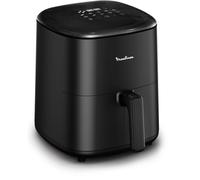 Moulinex Friteuse sans huile, Capacité XL 5L, Jusqu'à 6 personnes, 10 Programmes automatiques, Air Fryer, Ecran tactile digital, Gain de temps et d'énergie, Easy Fry Max, EZ245820