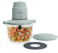 Moulinex Hachoir Choppeo DJ603110 3-en-1 500 W 1 L Bol en verre Gris et transparent
