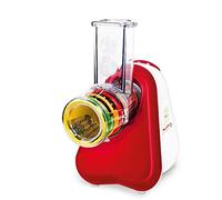 Moulinex Hachoir Tranche-légumes Fresh Express Plus DJ756G15 150 W Polyvalent Rouge métallique/blanc