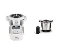 Moulinex i-Companion Robot Cuiseur multifonction connecté, 4 programmes automatiques & Mini Bol de Cuisson pour Cuisine Companion Accessoire Officiel XF38AE10