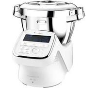Moulinex i-Companion XL HF9081N - Robot cuiseur - 4.5 litres - 1.6 kWatt - métal blanc Blanc G