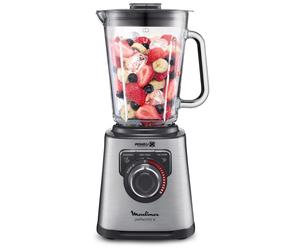 Moulinex LM811D 1,5 L Mélangeur de table 1200 W Acier, Gris