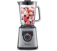 Moulinex LM811D10 Perfect Mix + - Bol mixeur blender - 2 litres - 1.2 kWatt - acier inoxydable/gris foncé