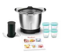 Moulinex Mini-cuve Companion + 4 pots bébé + 20 recettes XF387E10,Accessoire robot cuiseur