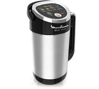 Moulinex Mixeur Chauffant Easy Soup Noir Argent 1000W 3L LM841810