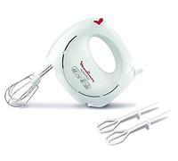 MOULINEX - Mixeur plongeant Easy Max | 200 W | 5 vitesses | Blanc | Plastique/acier inoxydable | HM250127