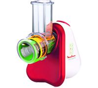 Moulinex Moulin Fresh Express DJ7535 Rouge 200W 3 Cônes Electrique Multifonctionnel