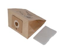 Moulinex MT000501- Pochette 6 Sacs Papier + 1 Microfiltre Accessimo / Compactéo