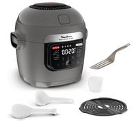 Moulinex Multicook Fry Multicuiseur et air fryer, 12 programmes, 6 L, Gris, Spatule incluse YY5553FB