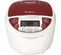 Moulinex MK705111 - Multicuiseur - 5 litres - 750 Watt - blanc/rouge