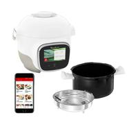 moulinex multicuiseur intelligent 3l 900w blanc/argent ce922110