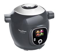 moulinex multicuiseur intelligent 6l 1600w gris java pepper ce851hf0 cookeo