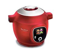 Moulinex Multicuiseur Intelligent Cookeo+ 6L 6 Modes de Cuisson 150 Recettes Préprogrammées Jusqu'à 6 Personnes Rouge CE851500