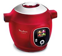 Moulinex Multicuiseur Intelligent Cookeo+ 6L 6 Modes de Cuisson 180 Recettes Préprogrammées Jusqu'à 6 Personnes Rouge CE85A510