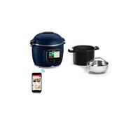 Cookeo MOULINEX cookeo touch wifi pro bleu CE943410