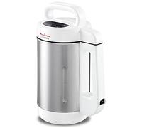 Moulinex My Daily Soup Cuiseur à soupe, Blender chauffant 1,2 L, 4 programmes, Ecran digital, 4 lames inox, Mixe et cuit, Recettes froides et chaudes, Soupes, Veloutés, Smoothies, Milkshakes LM542110