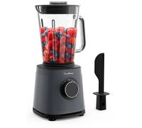 Moulinex PerfectMix Essential LM771BF0 blender 2 L Mélangeur de table 1200 W Noir, Gris et Transparent