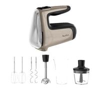 Moulinex Powermix Silence 4-en-1 Batteur Puissant et silencieux Prise en main agréable HM663AF0