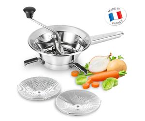 MOULINEX Presse à légumes en acier inoxydable, diamètre 190 mm, A40102