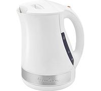 MOULINEX BY108110 Principio Plus Bouilloire 1,7 L, Bouilloire électrique sans fil, Base 360°, Résistance cachée, Arrêt auto, Blanc