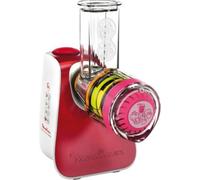 Moulinex DJ7645 Râpe électrique et spiraliseur Plastique Rouge, Blanc