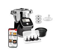 Moulinex I-Companion Touch Pro HF93D8 1550 W 4,5 L Noir, Acier inoxydable