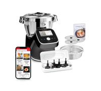 MOULINEX Robot cuiseur multifonction connecté I-Companion Touch Pro, Robot cuiseur, 18 modes de fonctionnement dont pesage