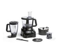 Moulinex Robot multifonction, 1000 W, 28 fonctions, Bol 3 L, Blender 2 L, Hachoir, Disques pour râper et émincer, Lames inox titanium, Robot cuisine, DoubleForce FP821811