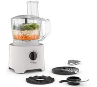 MOULINEX Easy Force Robot multifonction, 4 accessoires, 15 fonctions, Compact, Pièces compatibles lave-vaisselle FP242B10