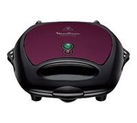 Moulinex SJ615612 moule à gauffres 2 gauffre(s) 700 W Noir, Violet