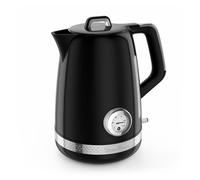 Moulinex Soleil, Bouilloire électrique 1,7L, Contrôle de la température, 2400W, Deux fenêtres de niveau d'eau, Noir, BY3558E0