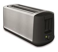 MOULINEX Subito Select Grille-pain, 2 longues fentes, 7 fonctions de dorage, Tiroir ramasse-miettes amovible LS342D10