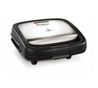 Moulinex Sz192d Gaufrier Et Appareil À Croque-Monsieur 700 W Noir Et Acier Inoxydable Noir
