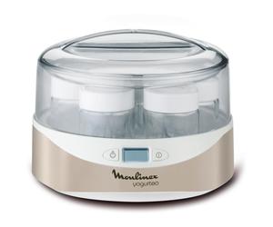 MOULINEX Yaourtière 7 pots 160 ml, Couvercle dateur, Yaourts maison YG231E32