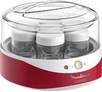 MOULINEX yaourtière YG2295 Yogurteo 7 pots de 160ml rouge/blanc