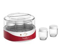 Moulinex Yogurteo YG229510 - Yaourtière - 13 Watt - blanc/rouge