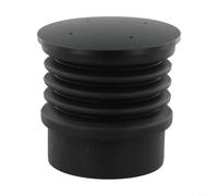 Moulins à café en silicone - Outil de nettoyage - Entonnoir unique avec couvercle en aluminium - Compatible avec RF64, 900N, HC600, 600AE - Noir