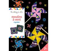 Moulins à vent à gratter - pochette avec accessoires