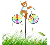 Moulins à Vent de vélo pour Cour, moulins à Vent de vélo pour l'extérieur,Spinner à Vent pour vélo Animal - Moulin à Vent en Forme d'animal pour vélo, pour Cour, Art extérieur, Jardin de Villa, s