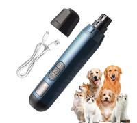 Moulure à clous pour chiens Moulure à ongles pour animaux de compagnie, chiot tzhennagel-trimmer electric à 5 vitesses cent élévateurs de soin des animaux de compagnie rechargeable pour chats petits