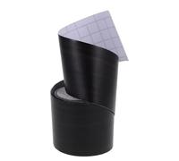 Moulure Adhésive de Plinthe Noire 5m, Décoration Murale PVC | 1 Rouleau, Pose Rapide sans Clous ni Vis, pour Bords Mur-sol, Salon et Rénovation DIY