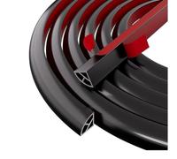 Moulure adhésive en silicone quart de rond, garniture flexible de 3 mètres pour joint d ' étanchéité de porte de fenêtre et d ' angle