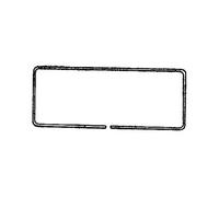 Moulure aluminium DeLuxe de vitre centrale gauche pour Combi 68 ->79