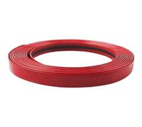 Moulure autocollante de 5 m, universelle, décorative, for pare-chocs, fenêtres, portes, carrosserie, meubles et surfaces de meubles.(Red,6mm(0.23Inch))