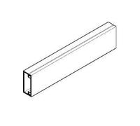 Moulure AX 2m blanc 22x10mm sans cloison - - 6131603