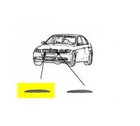 Moulure Capot Pour Bmw Serie 3 E90 De 2005 A 2008